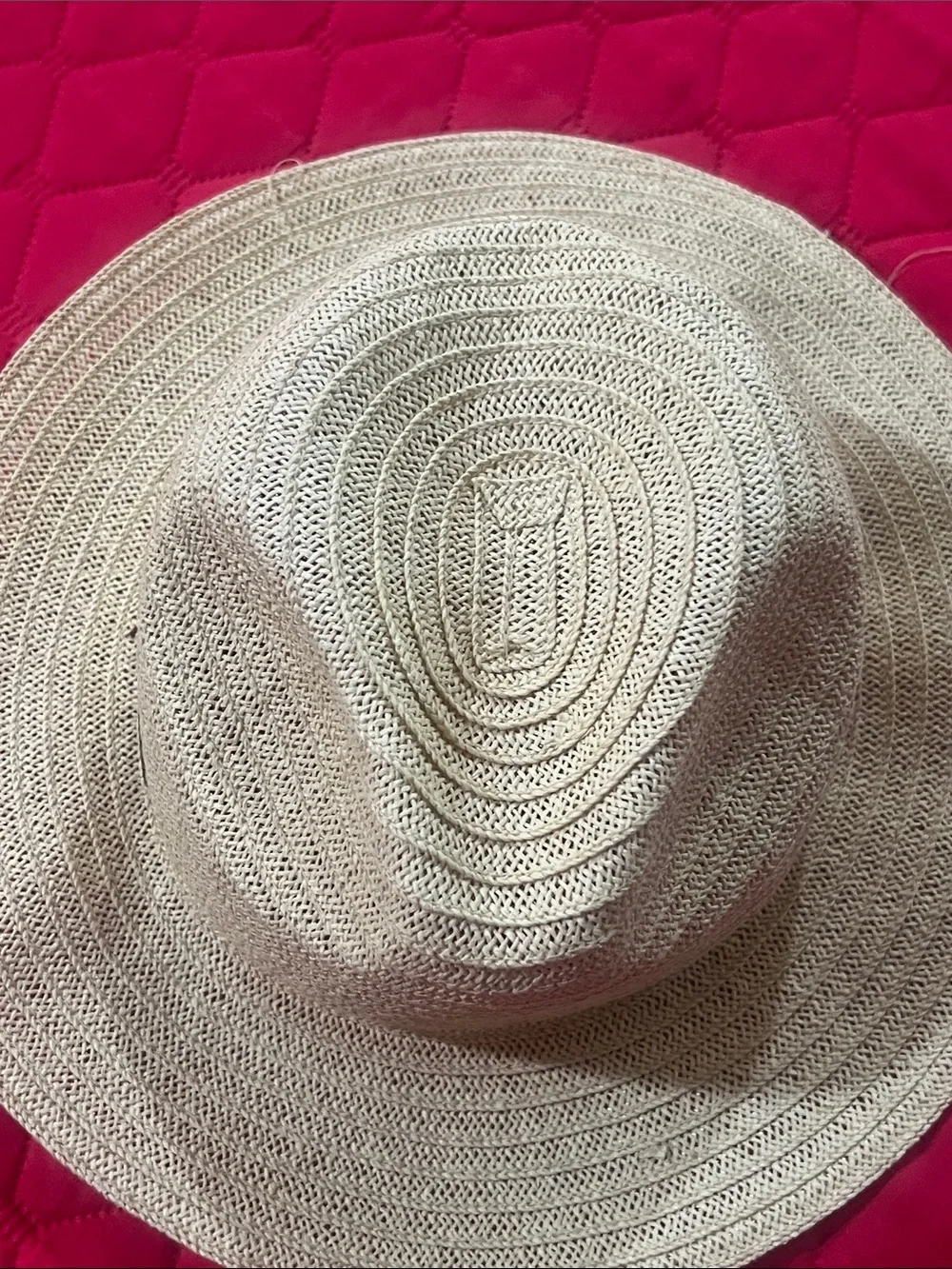 Panama Jack Natural Straw Fedora Unisex Hat